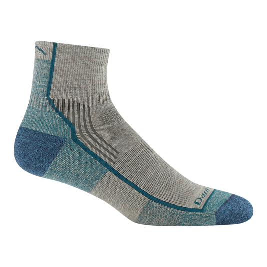 Hiker Quarter Midweight Hiking Socks in Rye