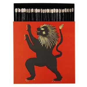 Lion Square Matchbox