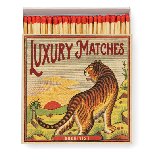 Tiger Square Matchbox