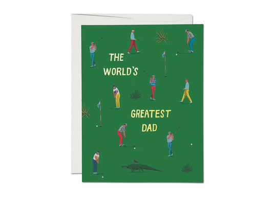 Golf Dad Father's Day Card