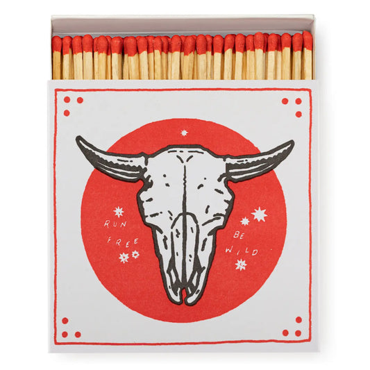 Skull Square Matchbox