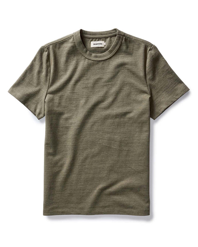 The Organic Cotton Shop Tee in Army Twist