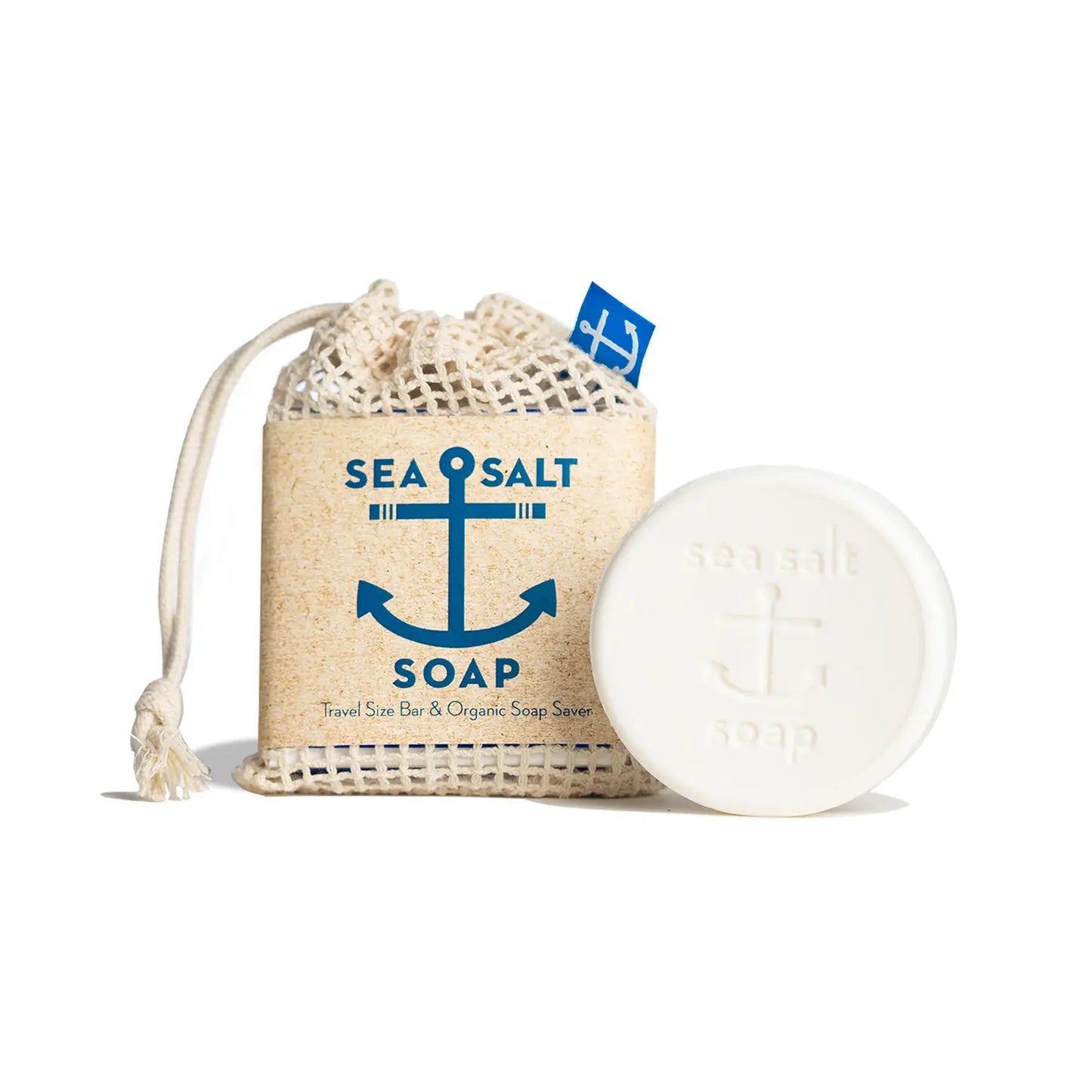 Sea Salt Soap in Netted Bag