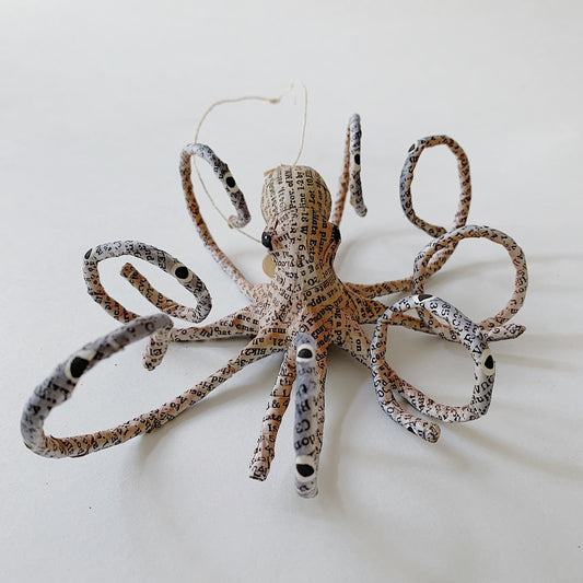 Newsprint Octopus