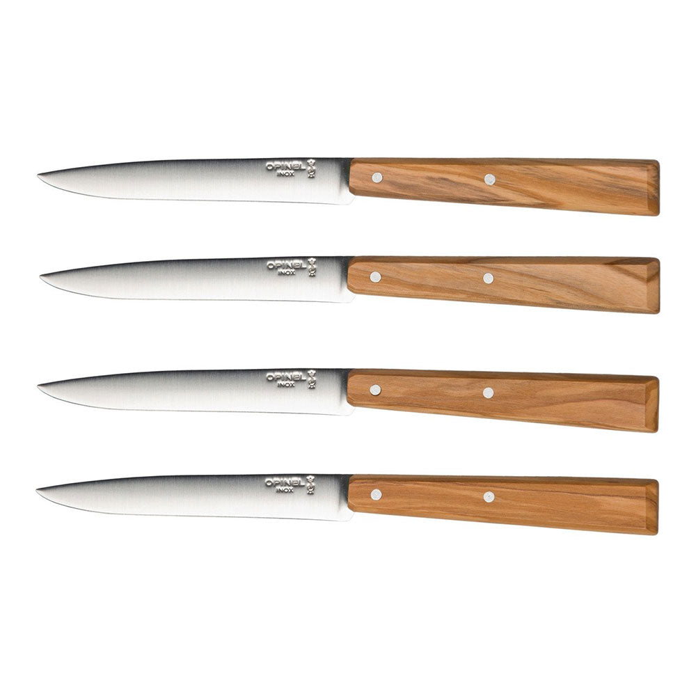 Set/4 Olivewood Handle Steak Knives