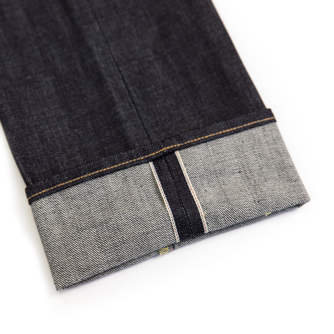 Elgin Mid Rise Slim Tapered Selvedge Denim Jeans