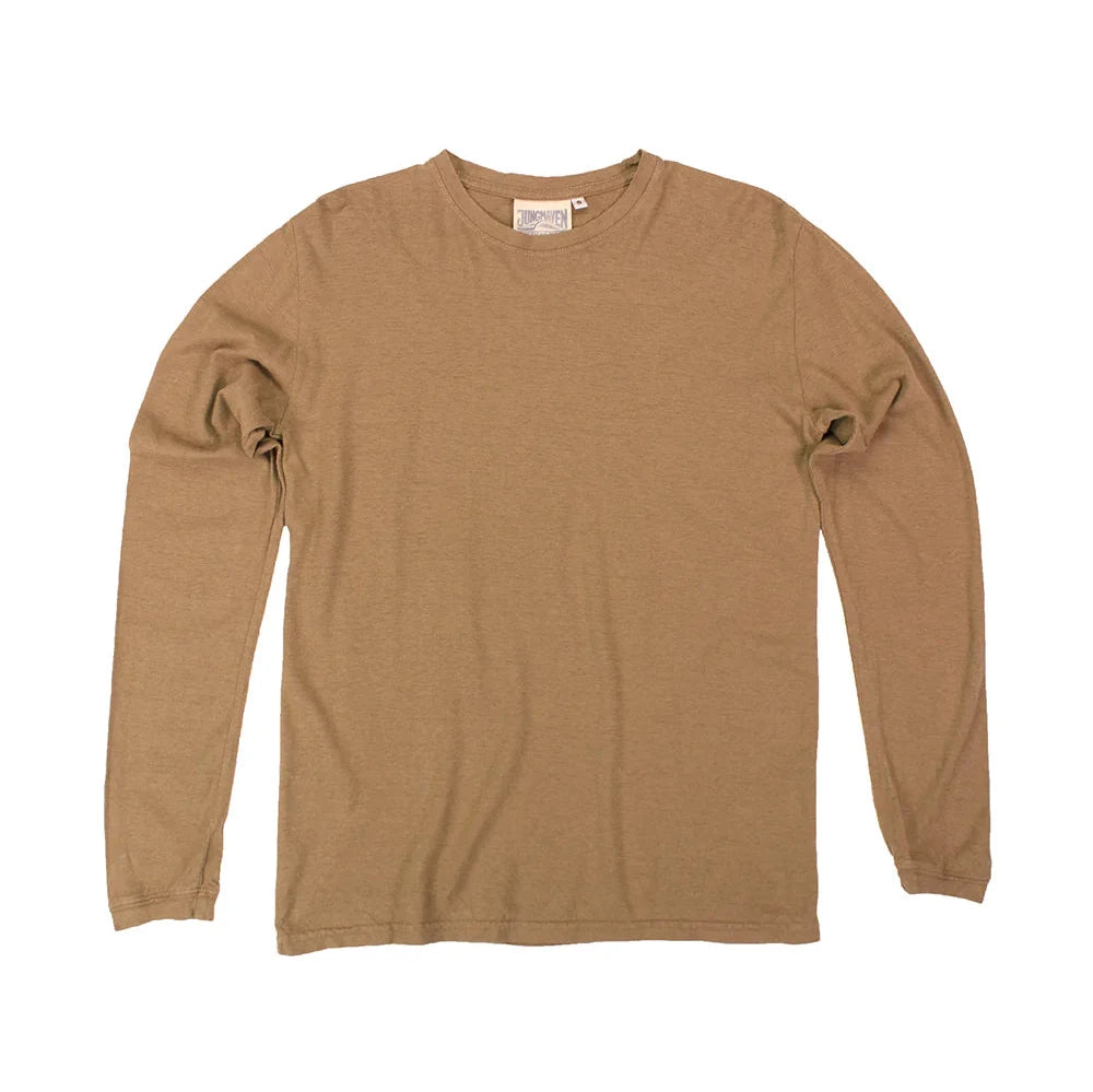 Jung Long Sleeve Tee in Coyote