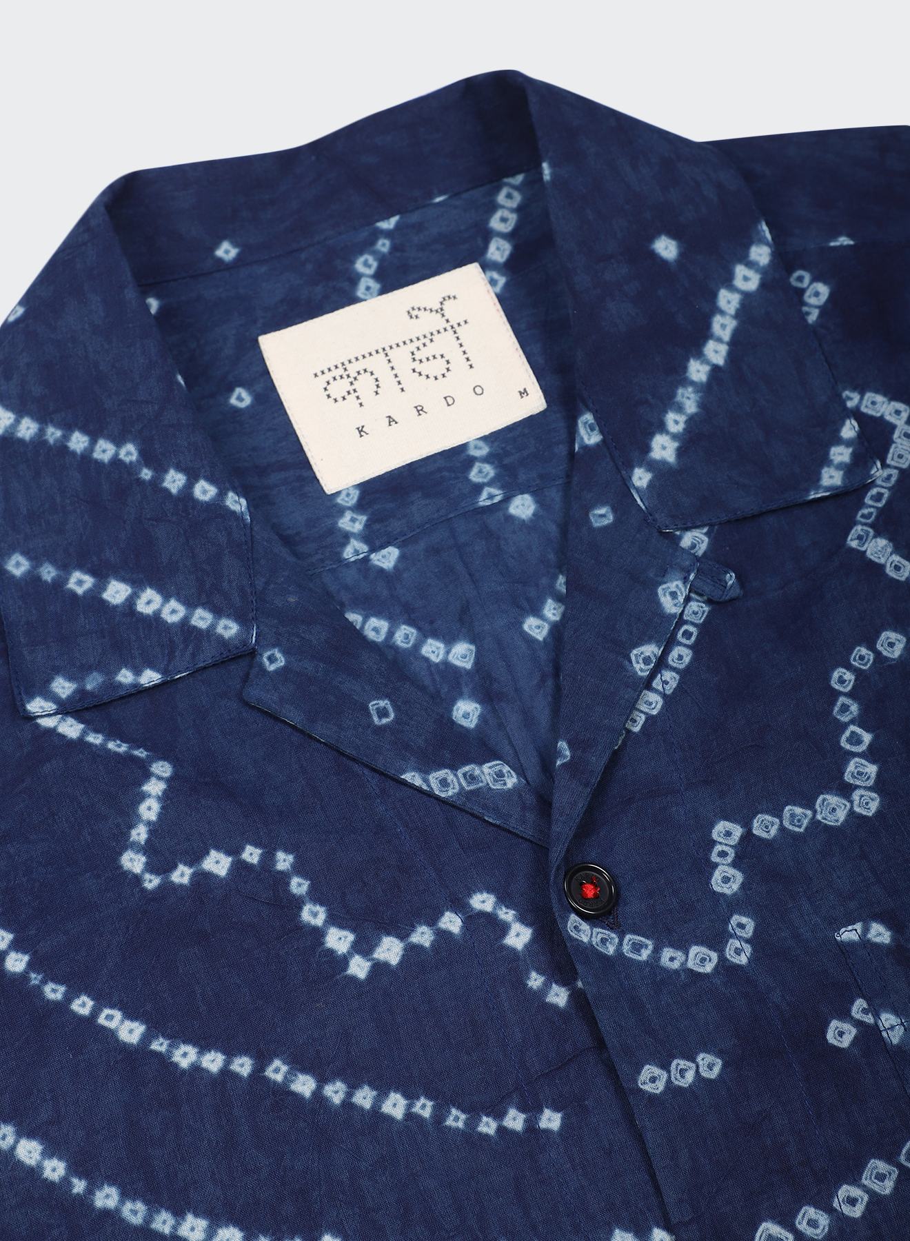 Bandhani Shirt in Indigo