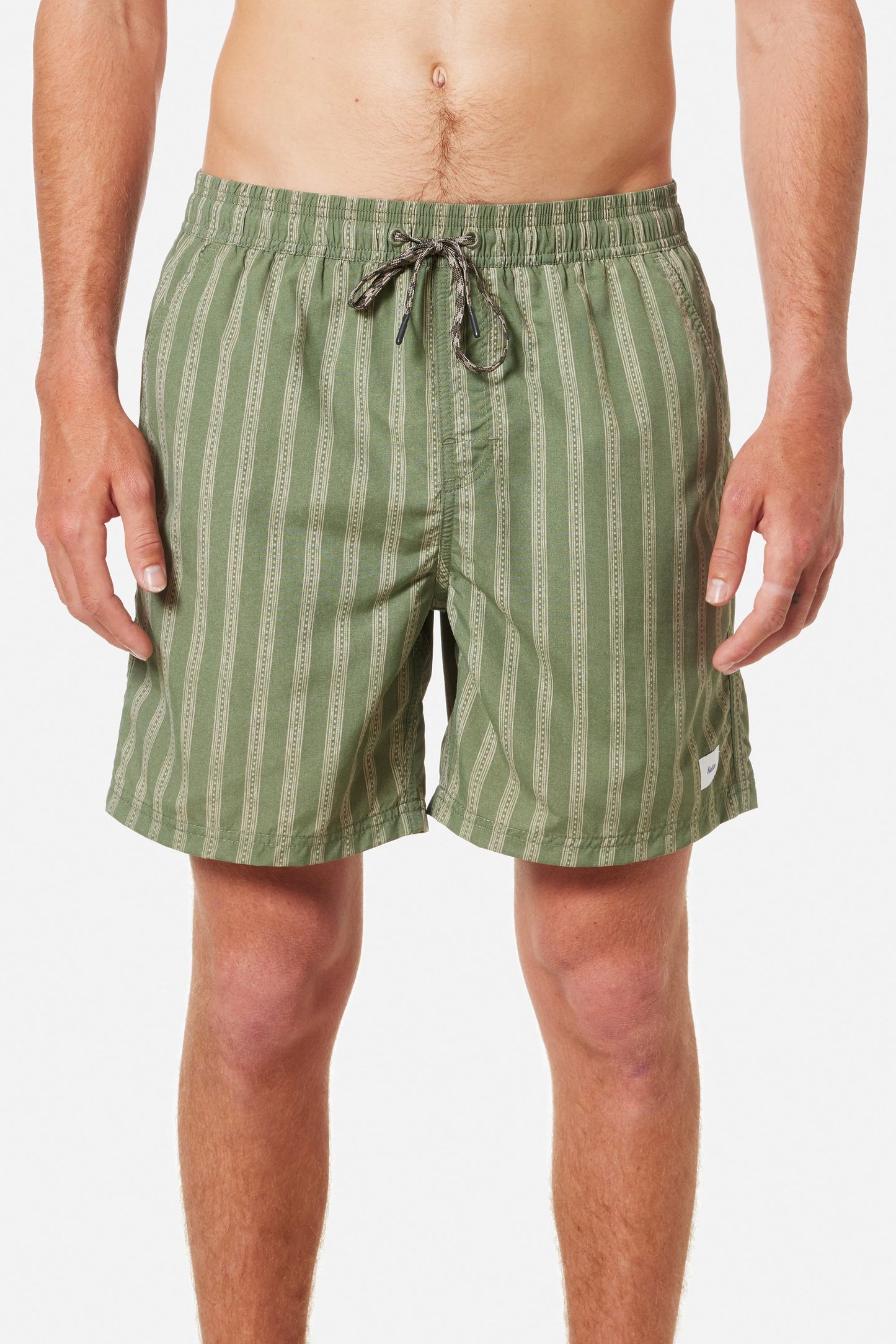 Barley Volley Shorts in Sea Gray