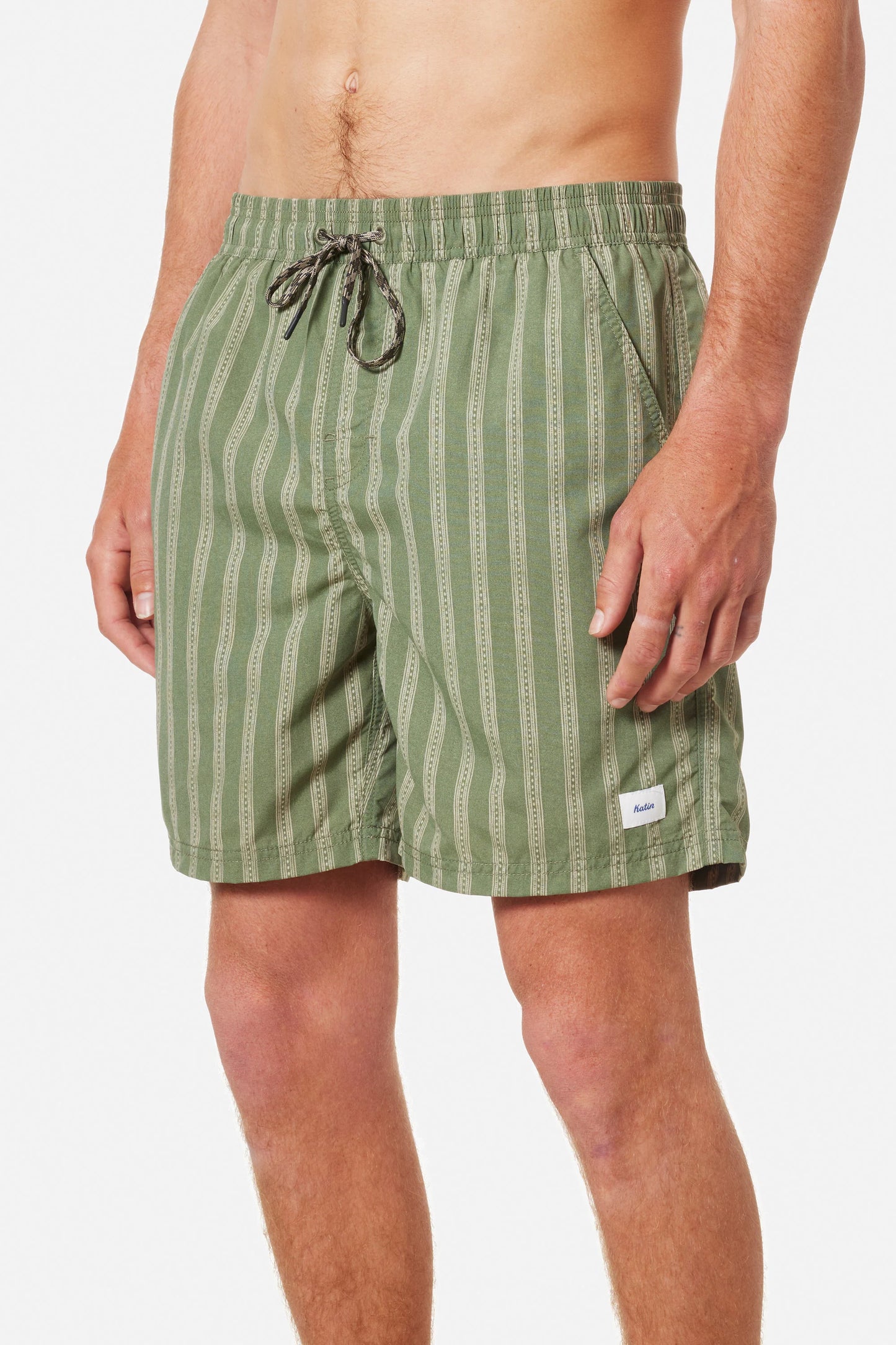 Barley Volley Shorts in Sea Gray