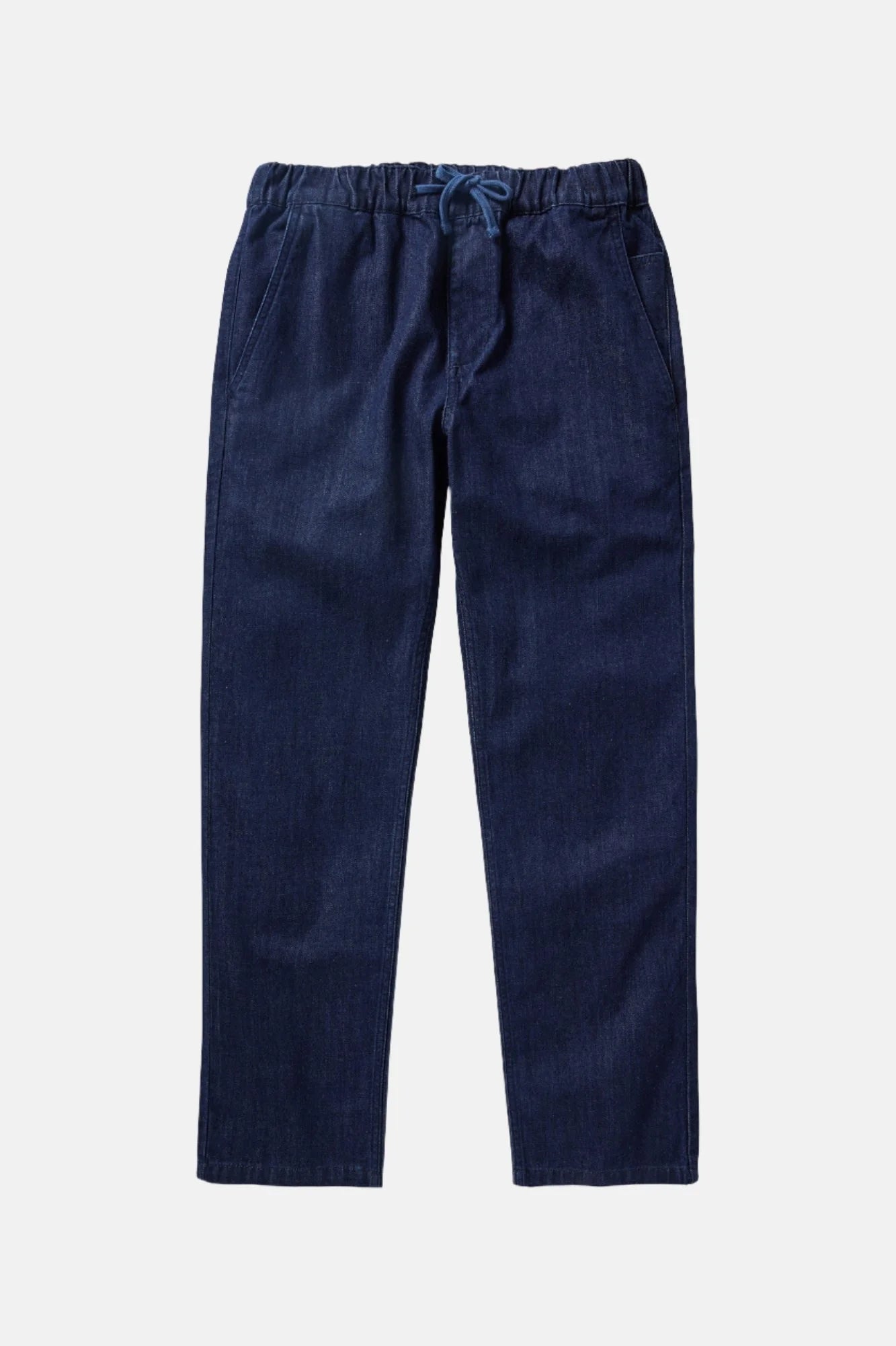 Deck Denim Elastic Waist Pant in Indigo