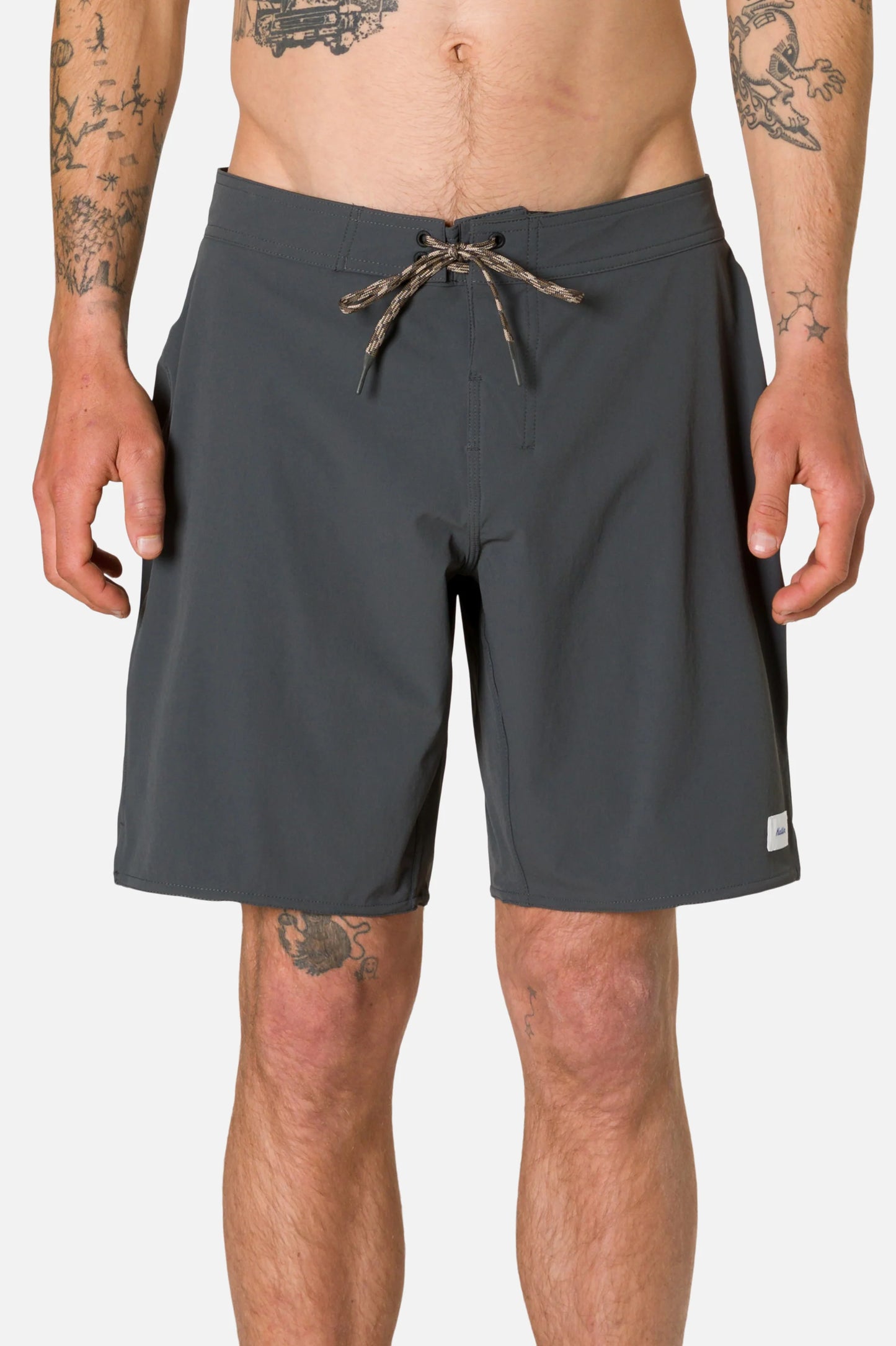 OTG Crest Surf Trunk in Black Wash