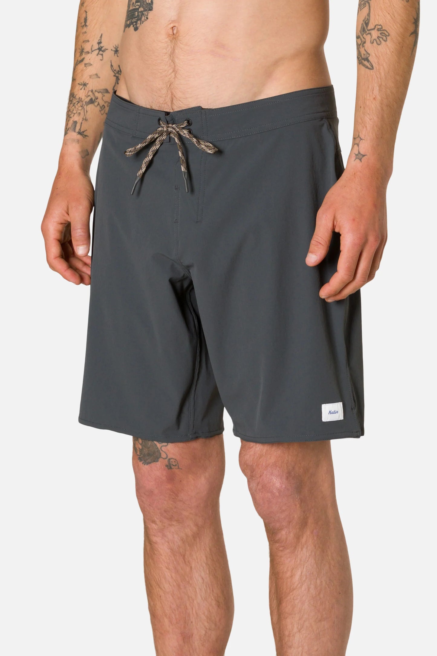 OTG Crest Surf Trunk in Black Wash
