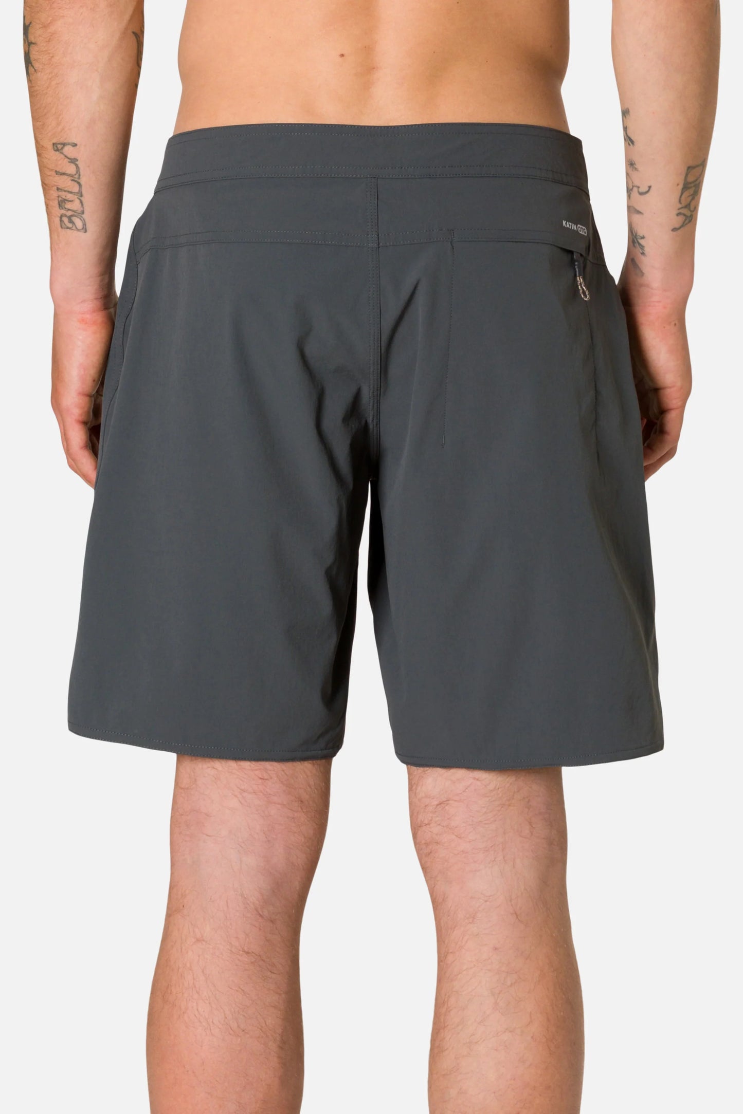 OTG Crest Surf Trunk in Black Wash