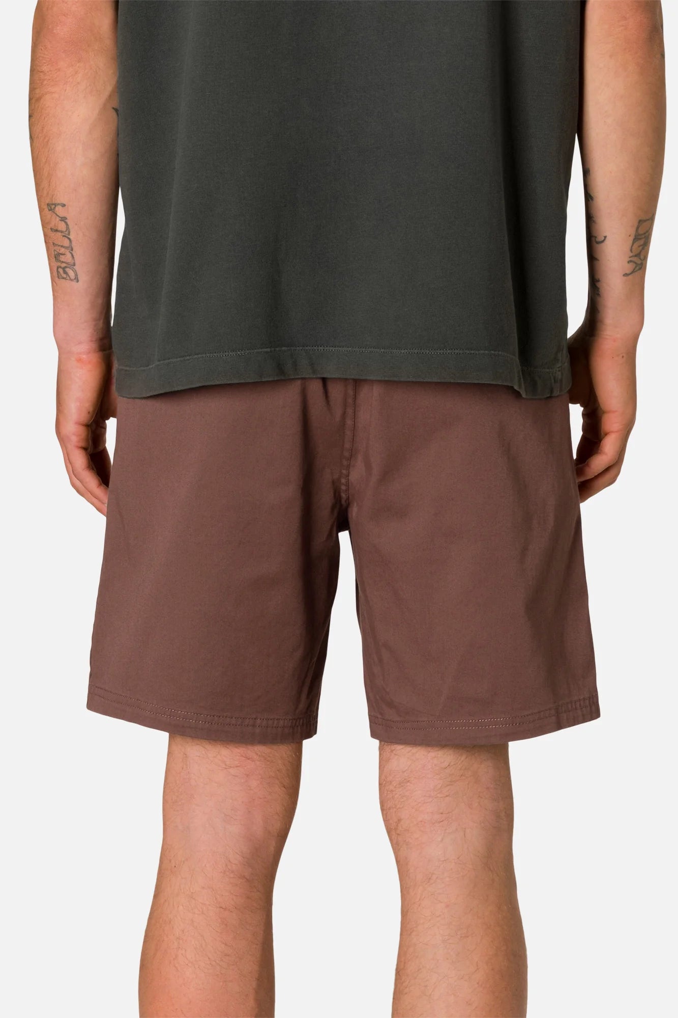 Patio Shorts in Mahogany