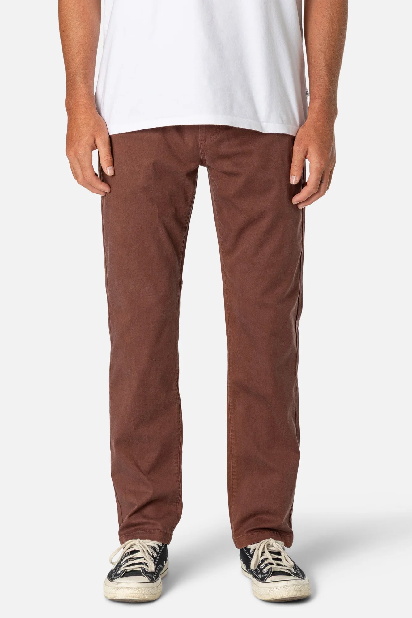 Pipeline Chino Pant in Mahogany