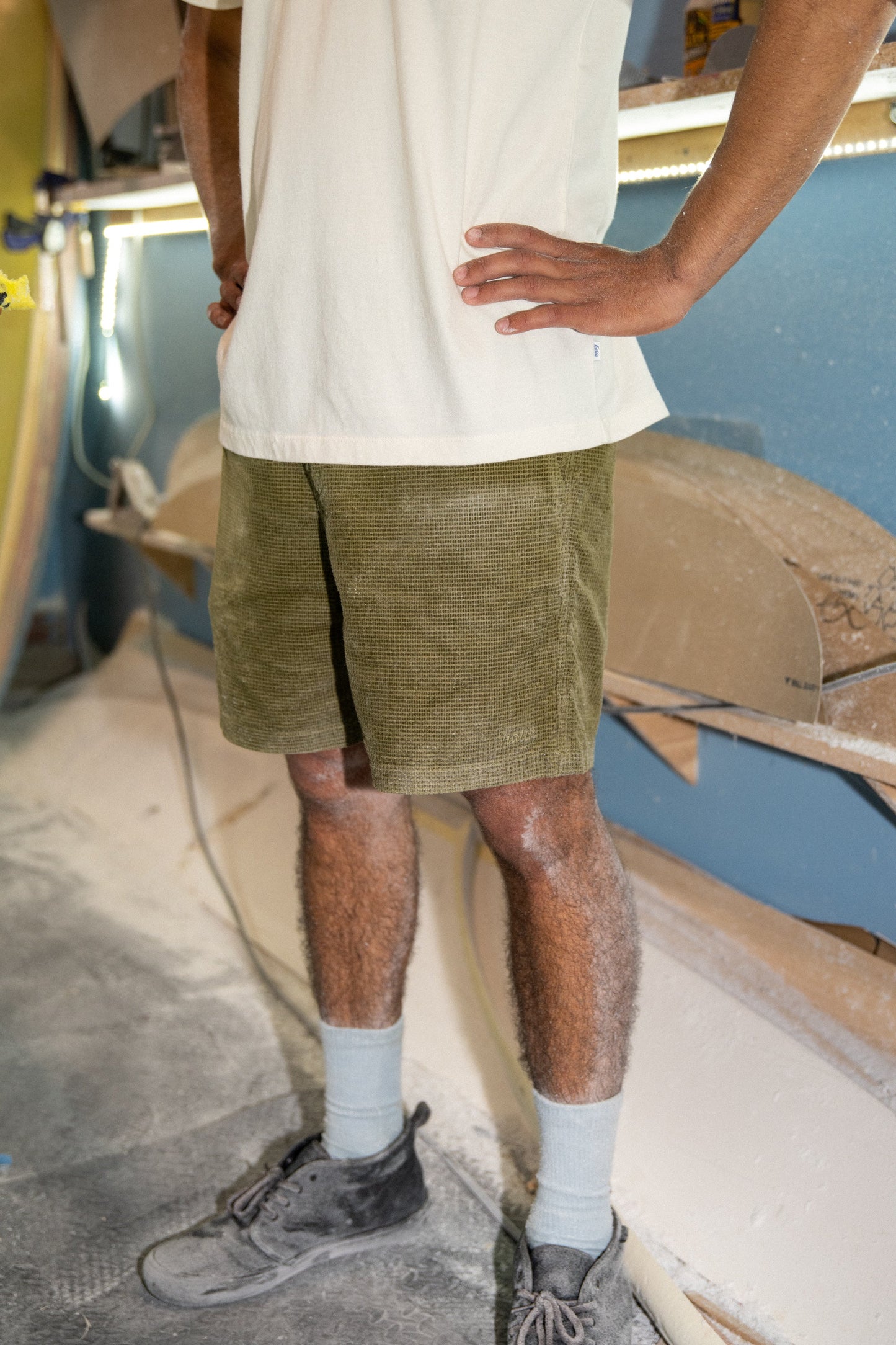 Ward Shorts in Olive