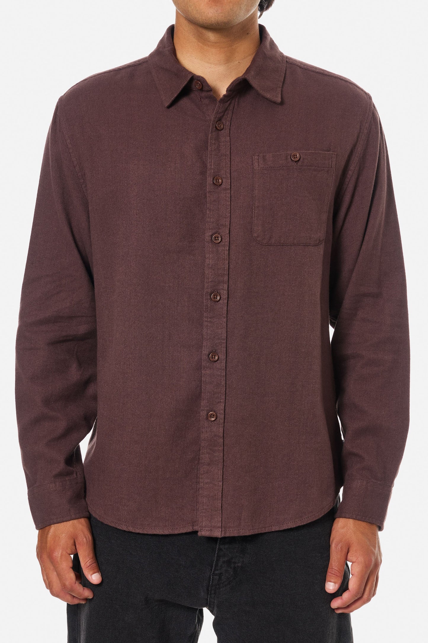 Twiller Flannel in Plum