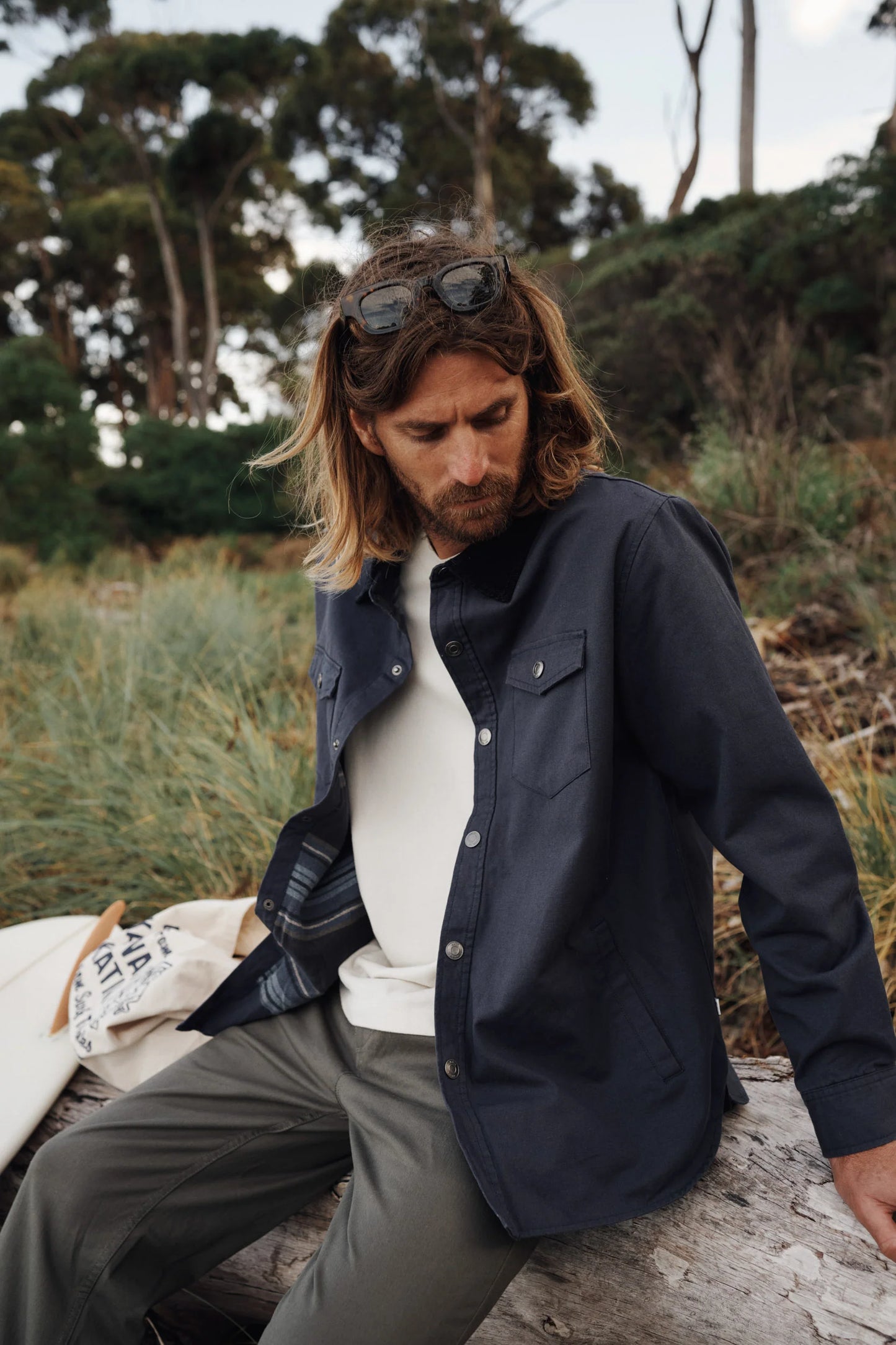 Campbell Jacket in Indigo