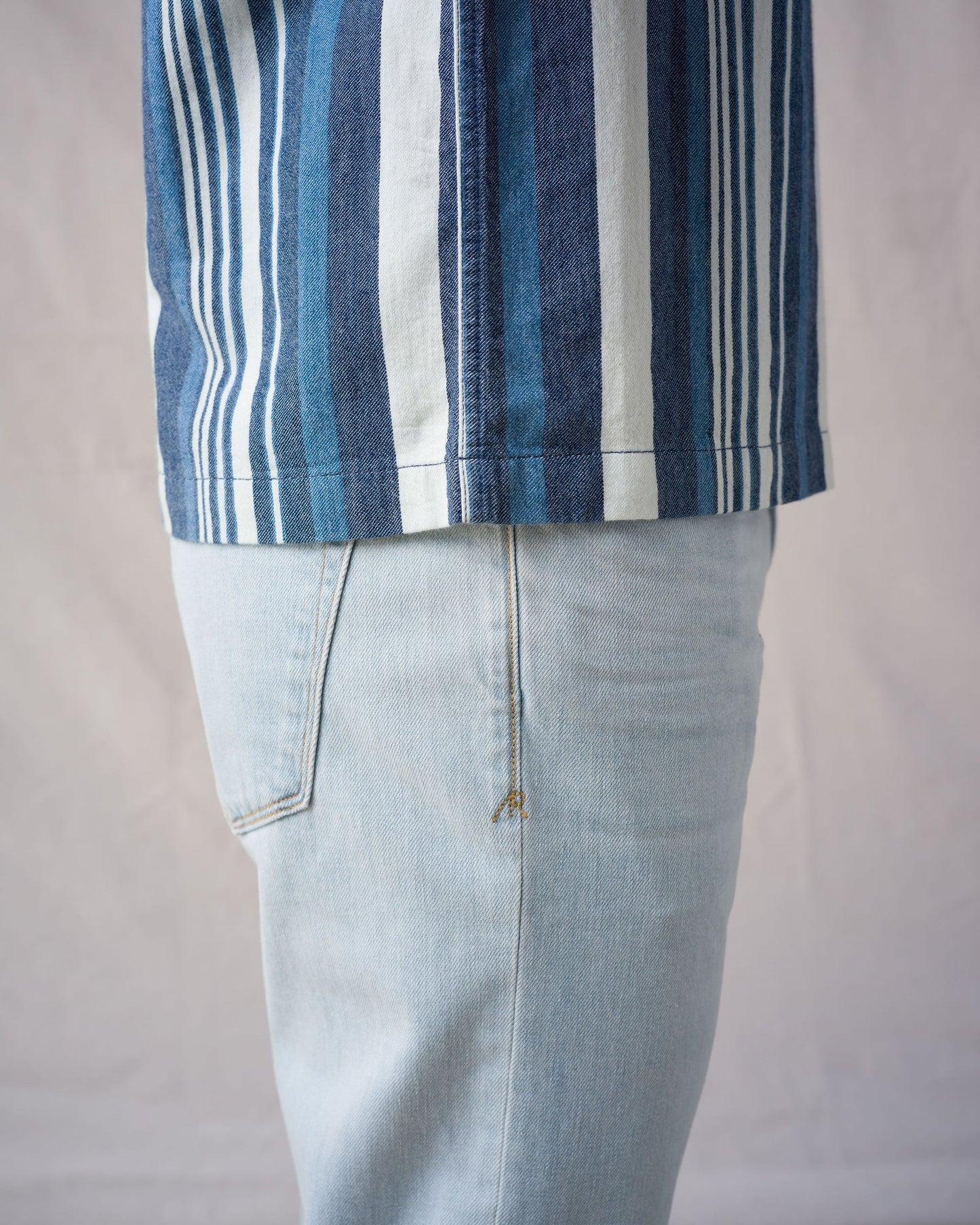 Weekend Shirt in River Stripe