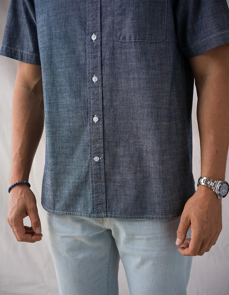 Surplus Chambray in Indigo Rinse