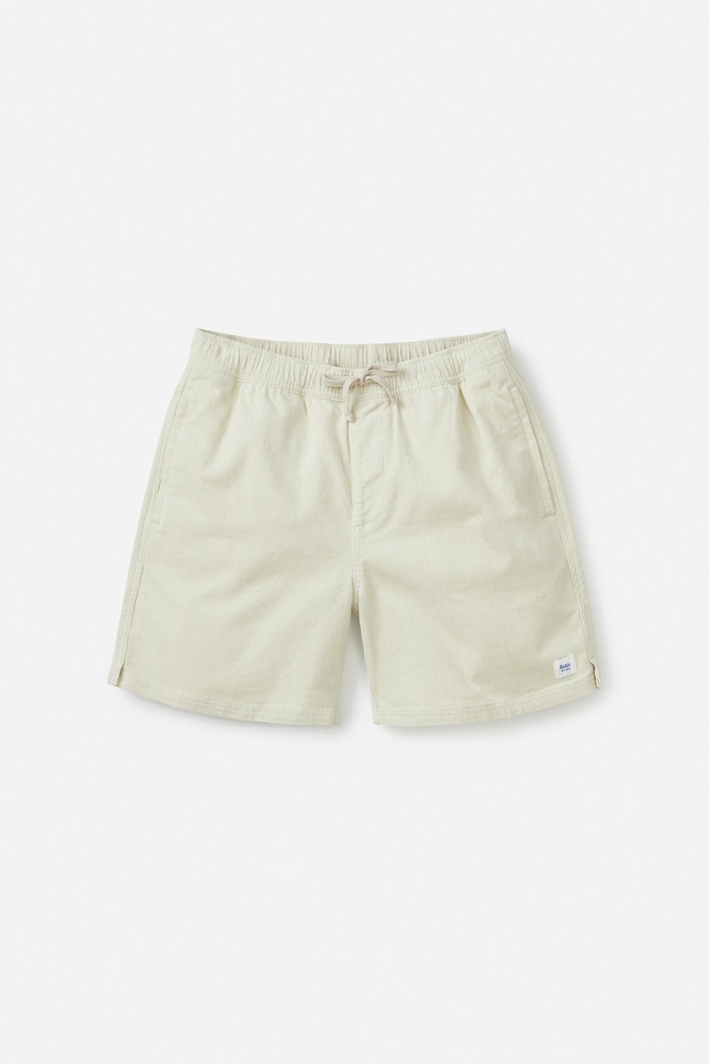 Cord Local Shorts in Silver Birch