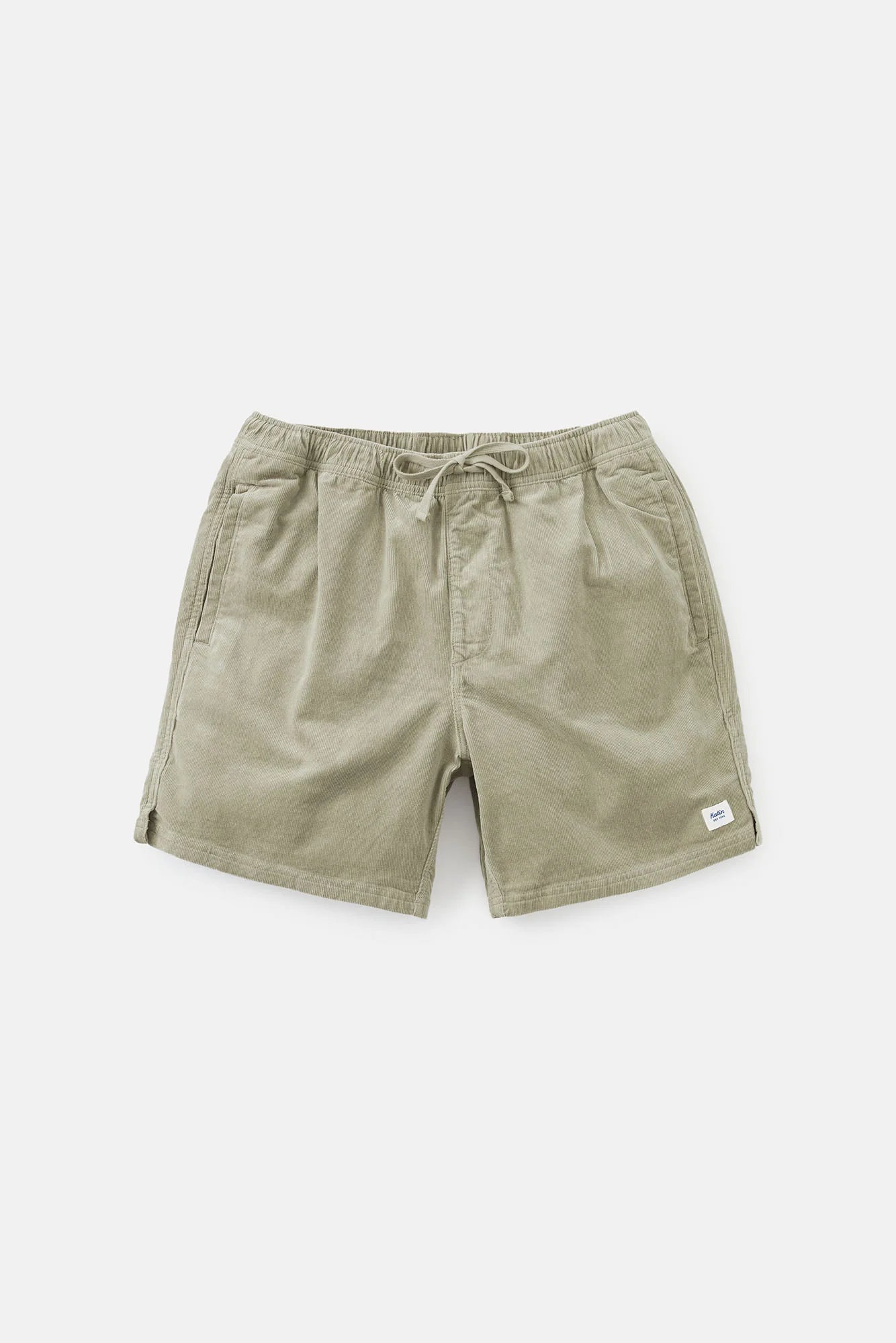 Cord Local Shorts in Warm Grey