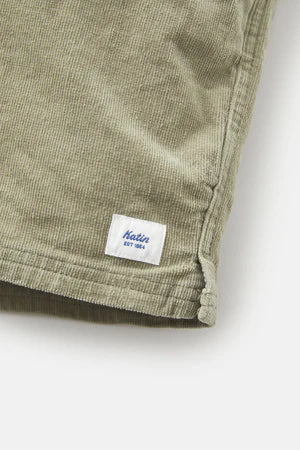 Cord Local Shorts in Warm Grey