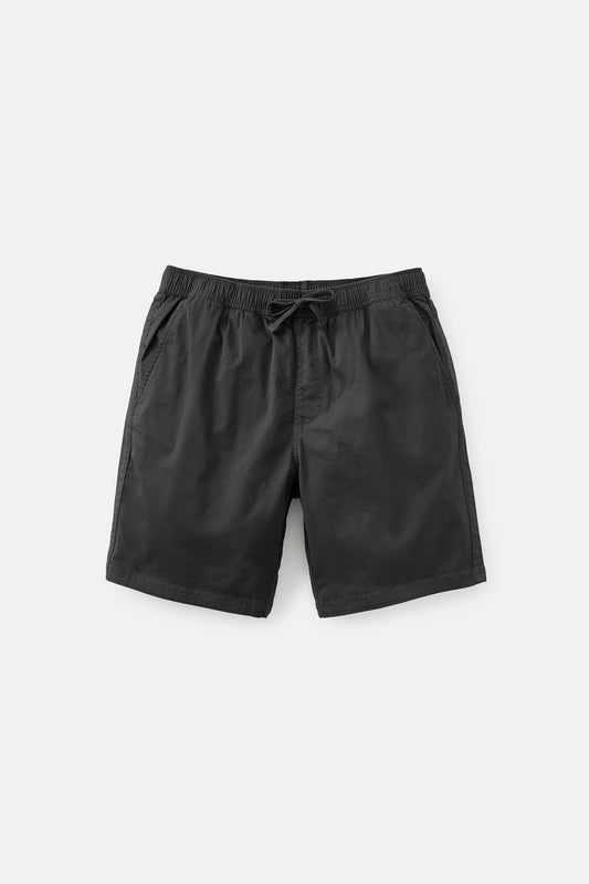 Patio Shorts in Black Wash