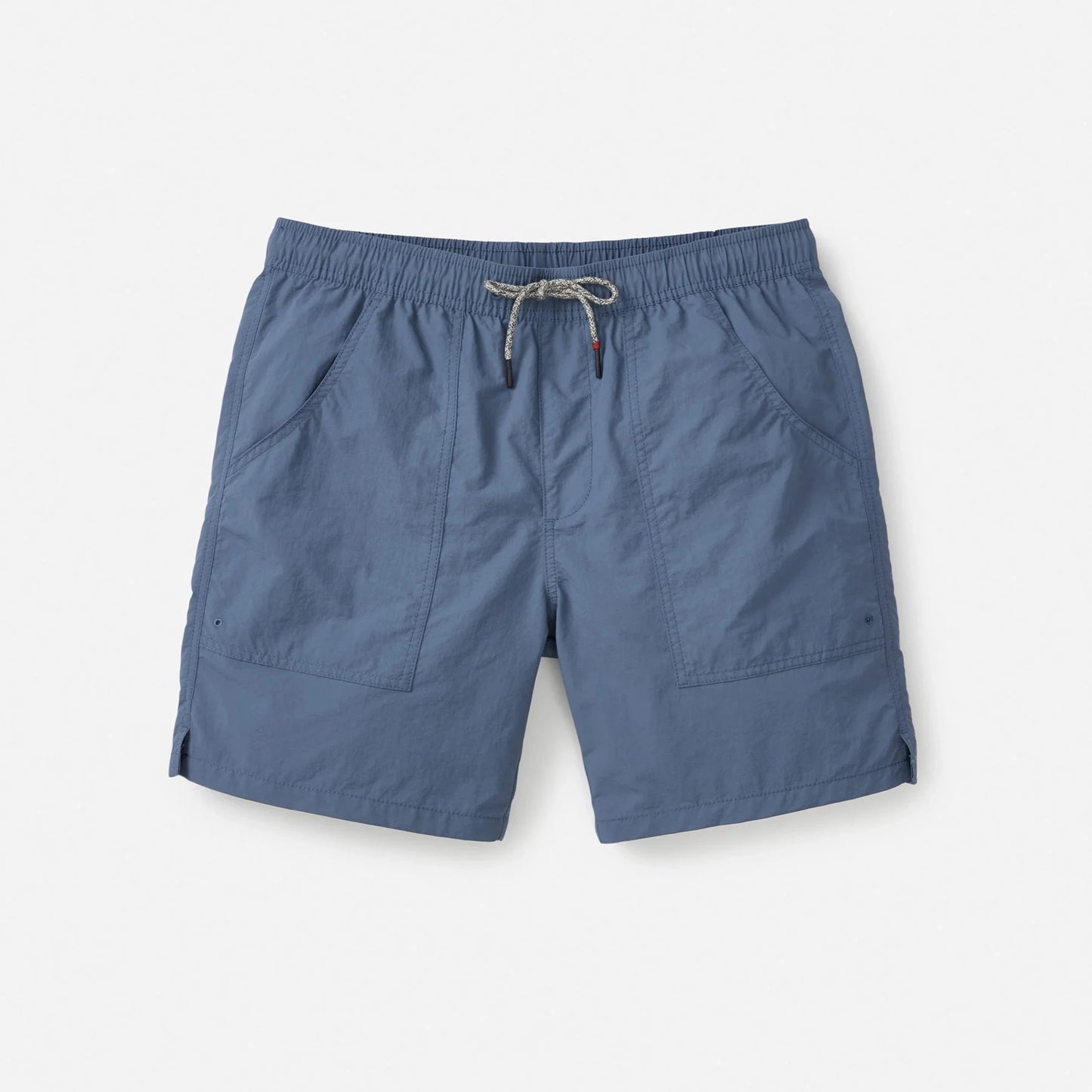 Trails Nylon Shorts in Washed Blue