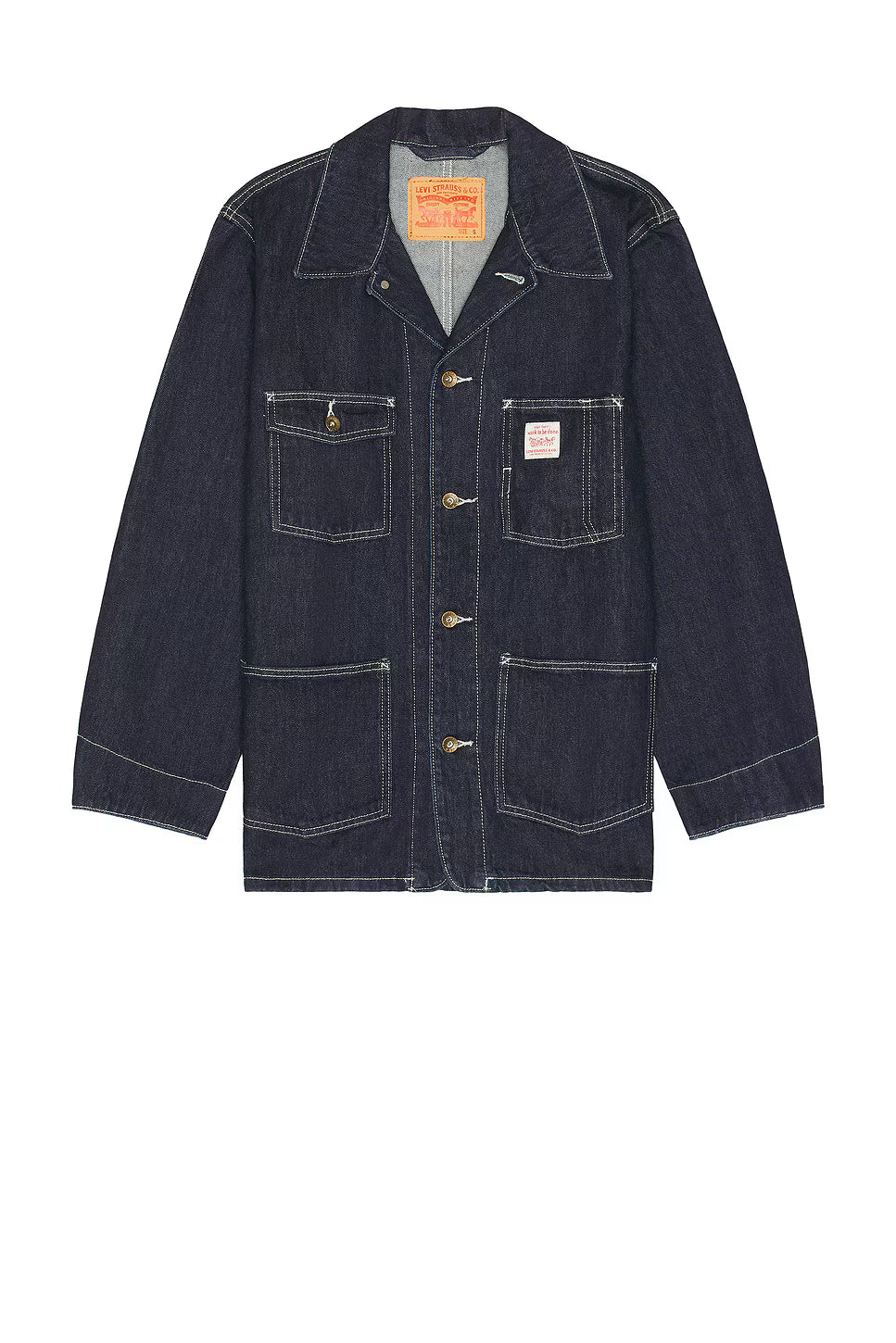Berkley Chore Coat in Dark Wash