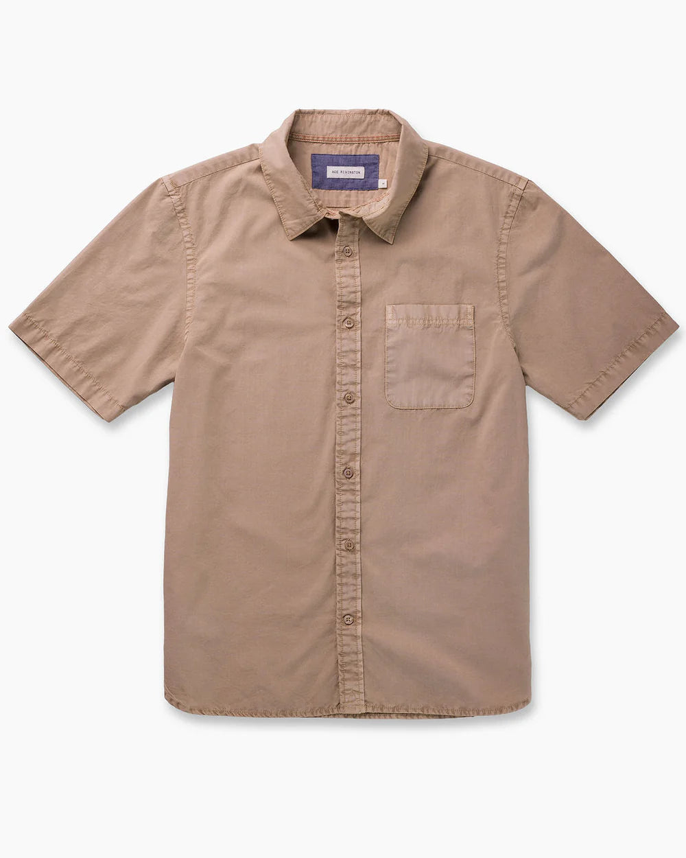 Tailored Shirt Compact Poplin- Taupe Vintage