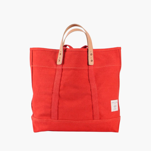 Small East West Tote in Persimmon