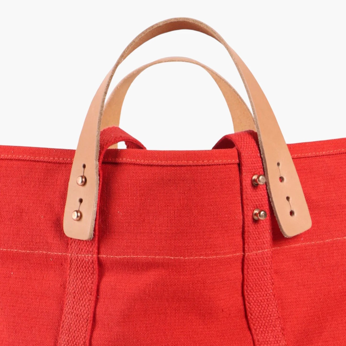 Small East West Tote in Persimmon