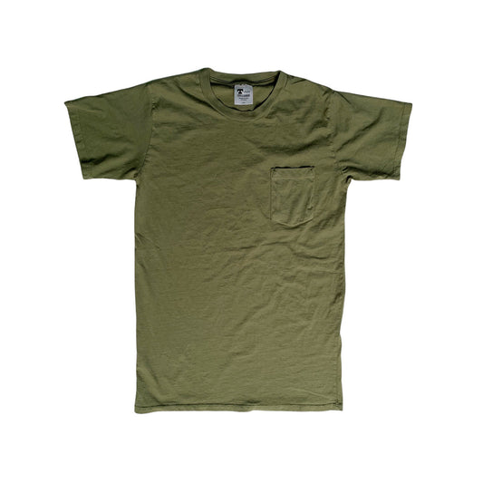 Pocket Tee in Olive