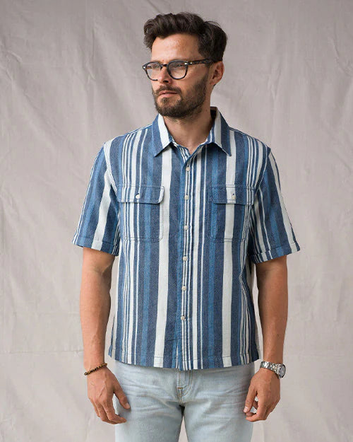 Weekend Shirt in River Stripe