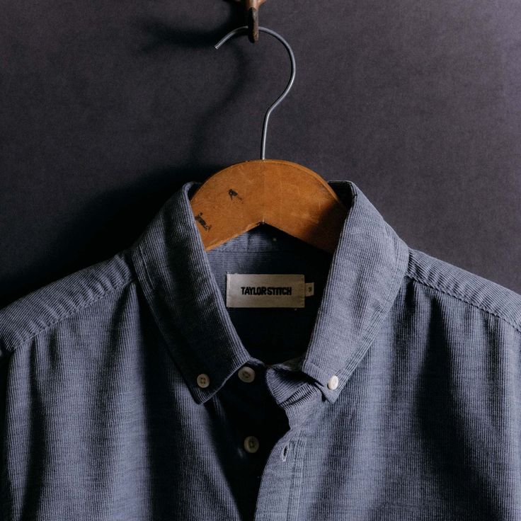 The Jack in Heather Slate Pincord