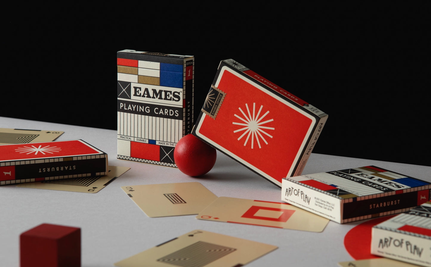 Eames "Starburst" Playing Cards