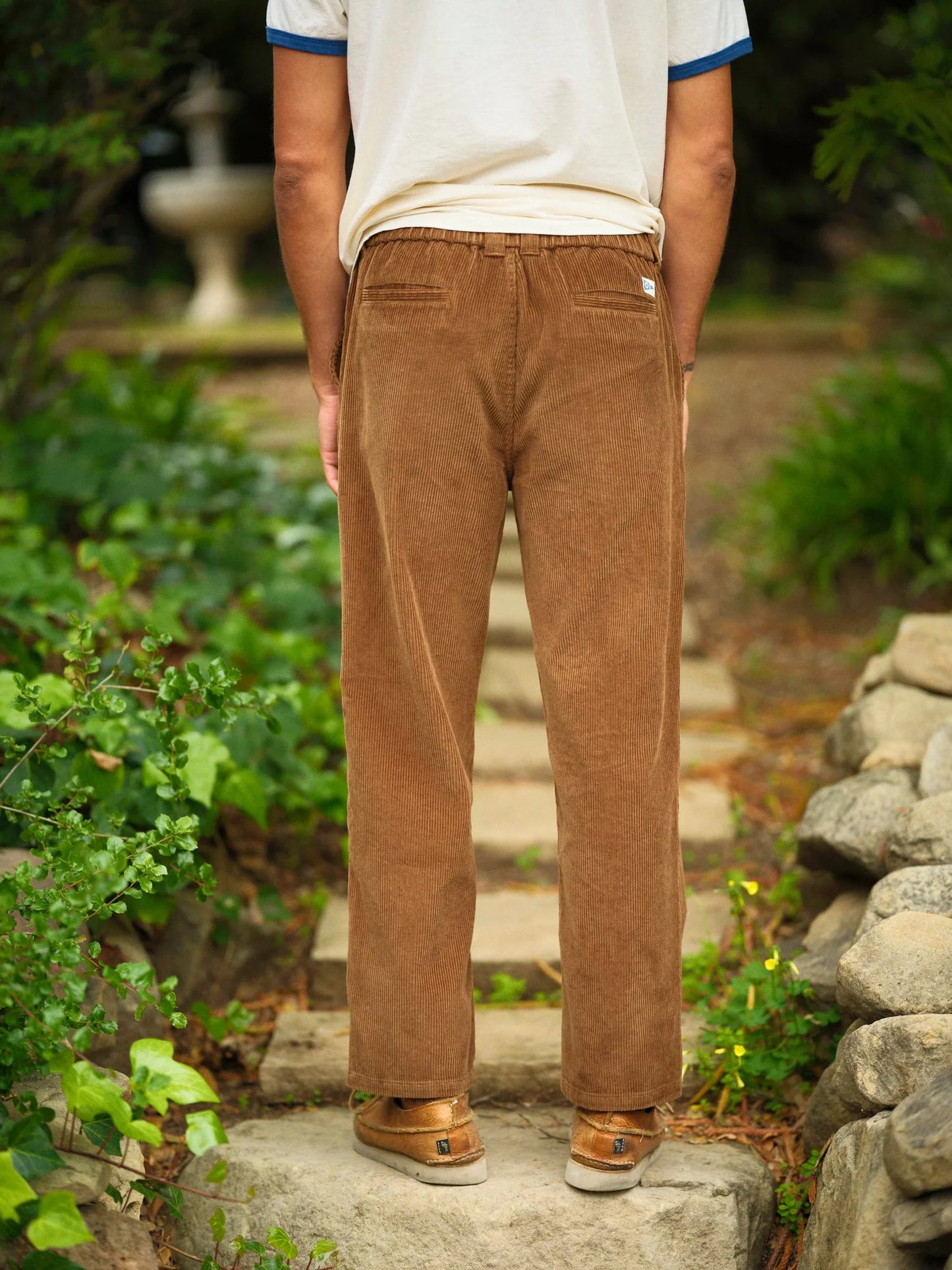 Boat Pants in Brown Corduroy