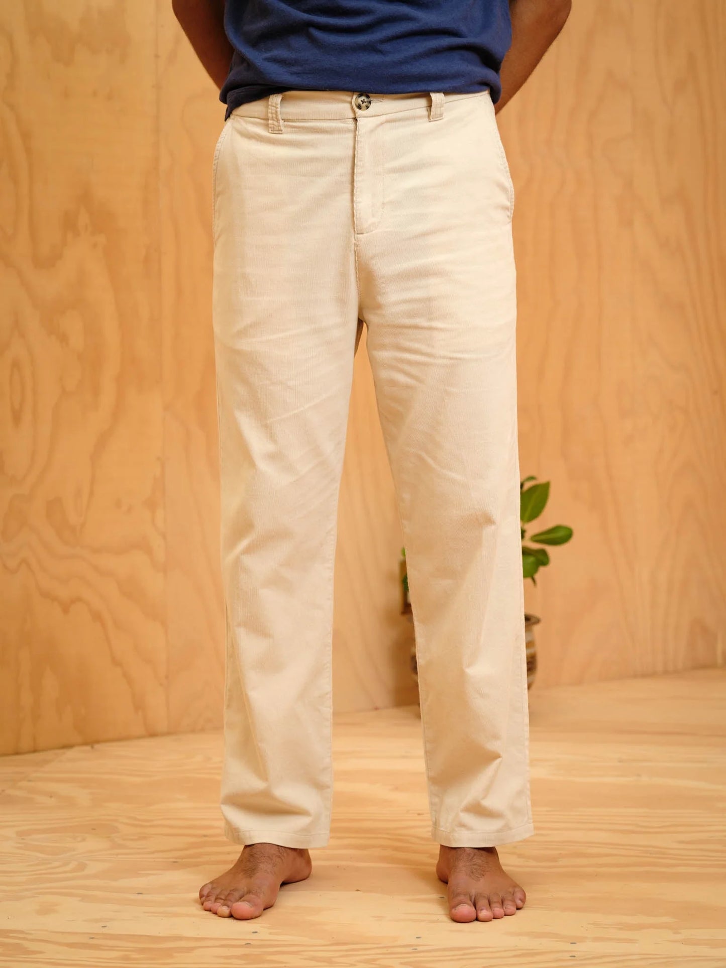 Boat Pants in Oat Corduroy