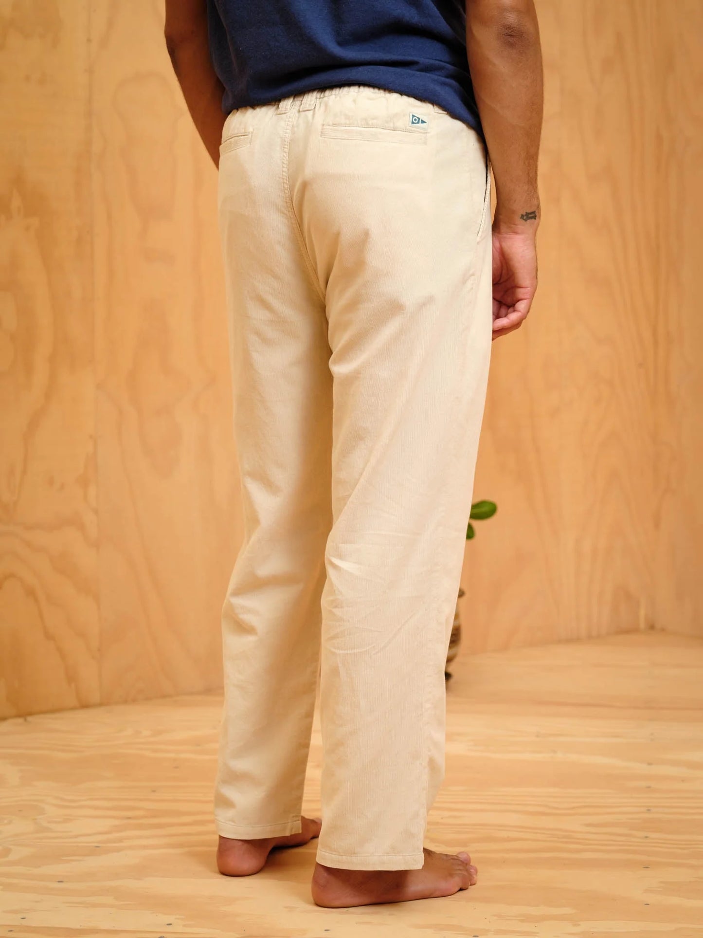 Boat Pants in Oat Corduroy