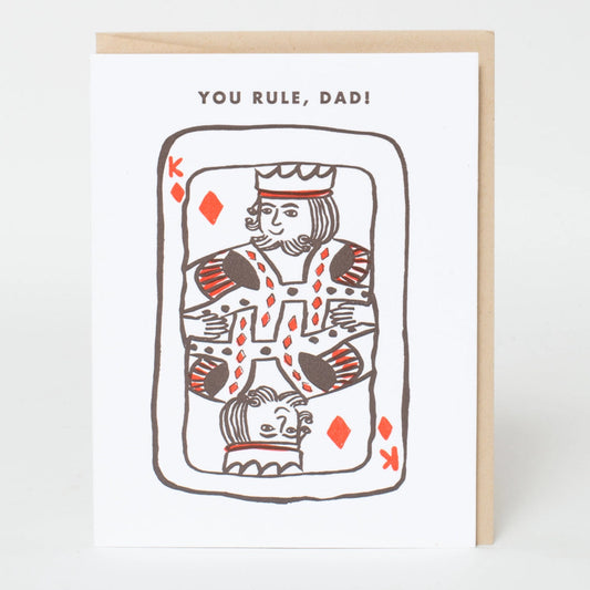 You Rule Dad Card