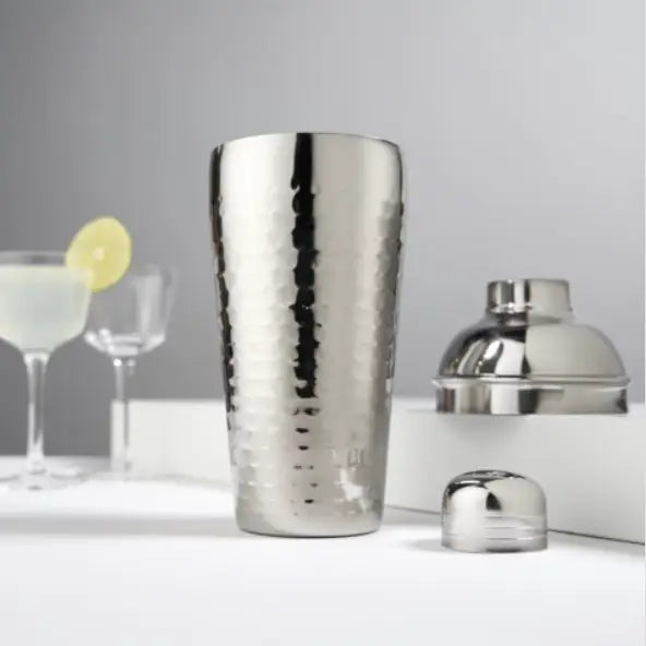 Irving Hammered Stainless Steel Cocktail Shaker