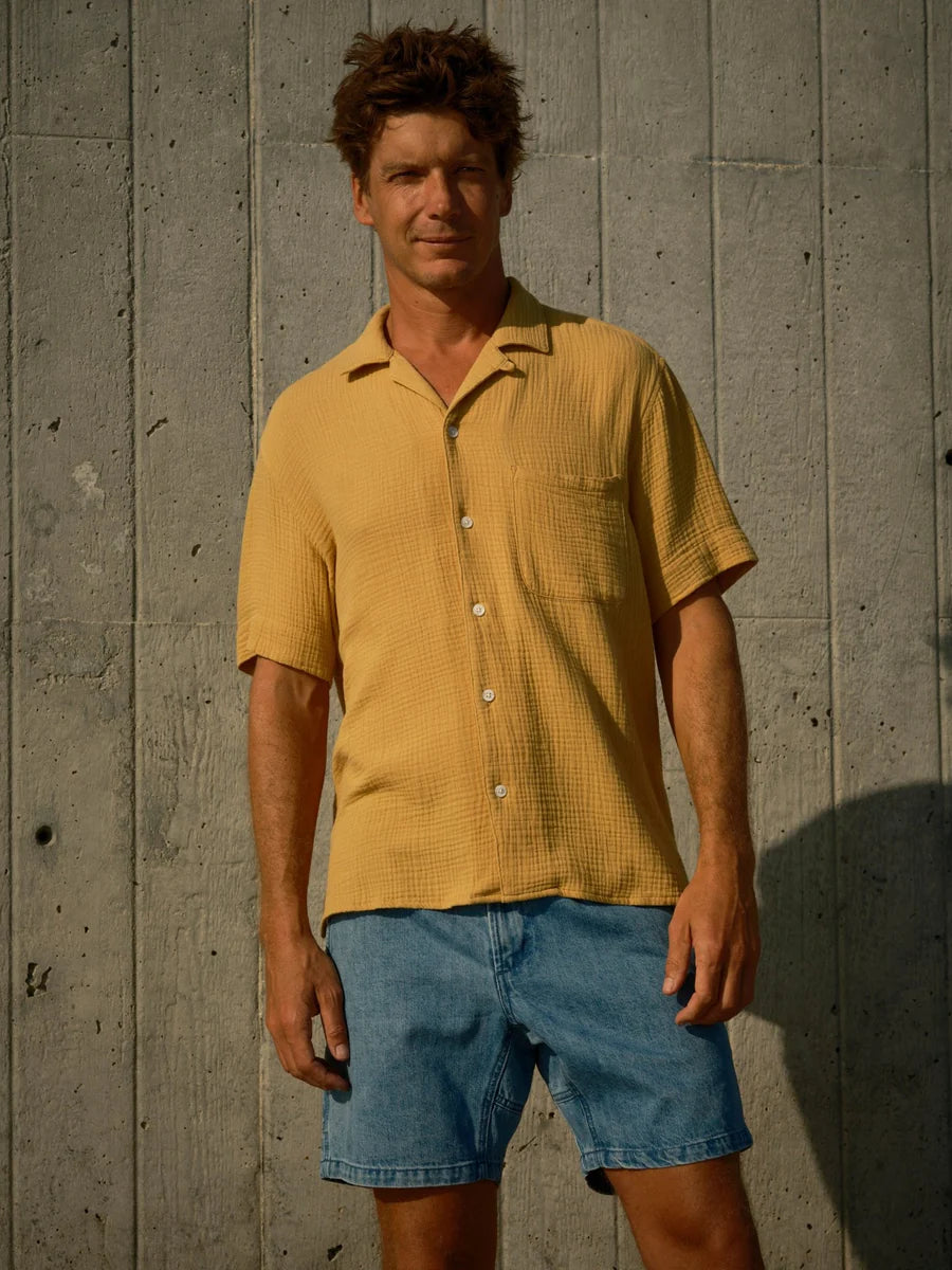 Cosmo Shirt in Saffron