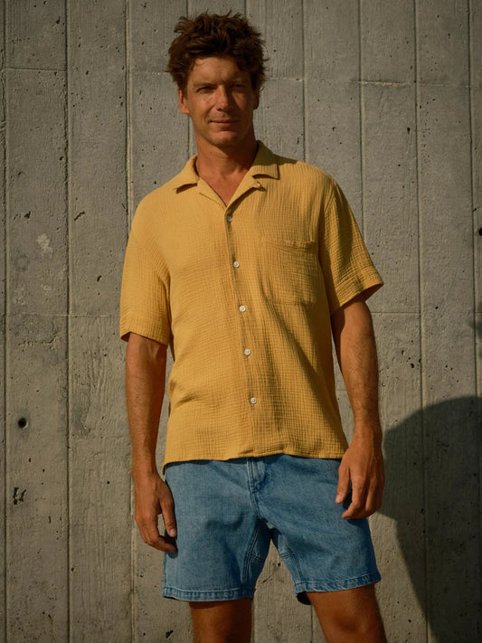 Cosmo Shirt in Saffron