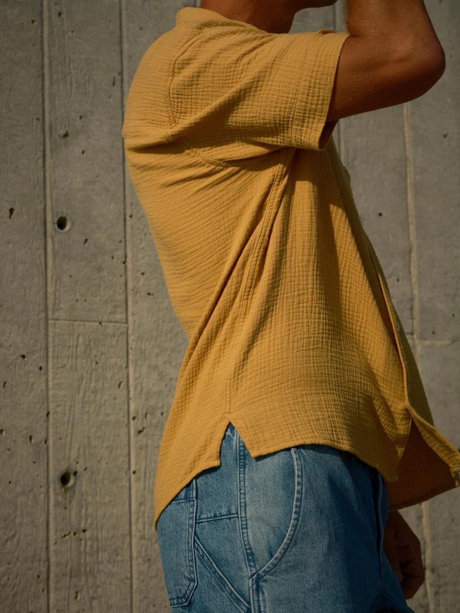 Cosmo Shirt in Saffron