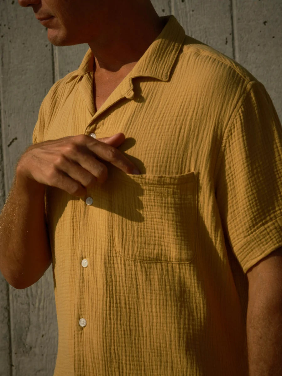 Cosmo Shirt in Saffron