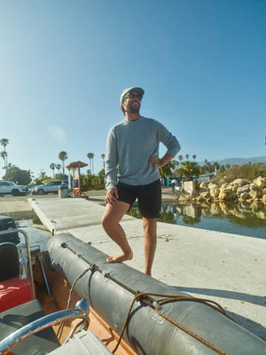 Hemp Cambridge Sweater in  Gray Flannel