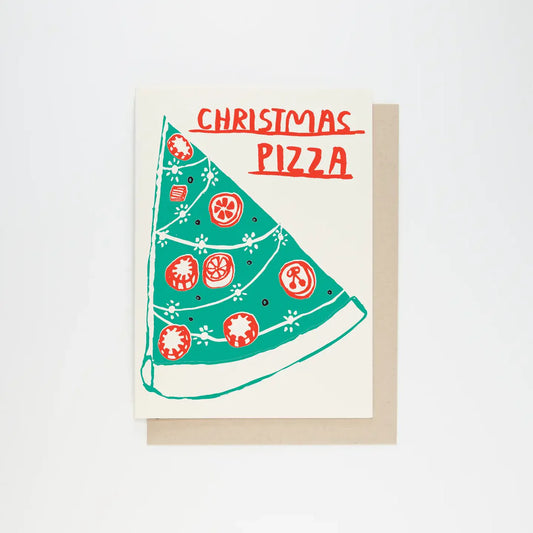 Christmas Pizza Card