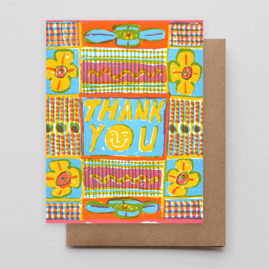 Thank You Cheerful Rug Card